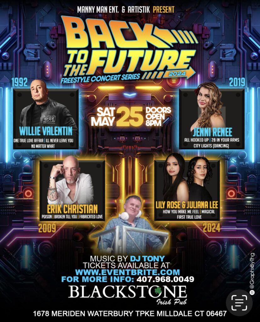 BACK TO THE FUTURE Freestyle Concert Series 2025 Freestyle Dance